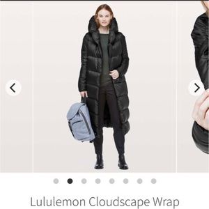 (TRADE??) Black lululemon cloudscape jacket size 4